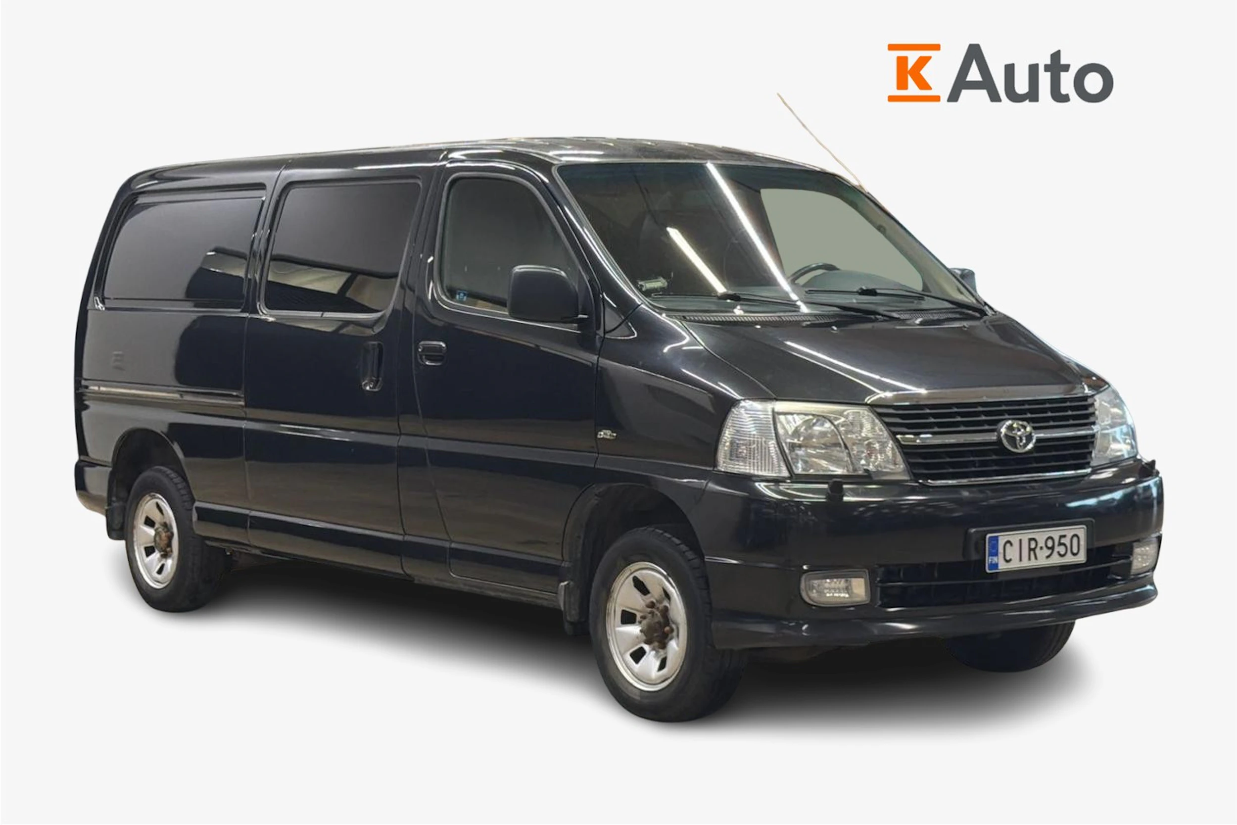 musta Toyota Hiace 2012 kuva 1.