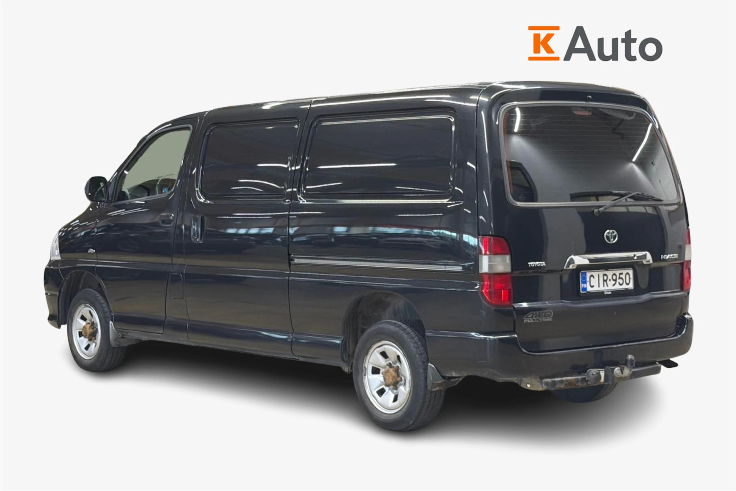musta Toyota Hiace 2012 kuva 2.