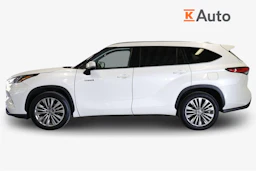 valkoinen Toyota Highlander 2021 kuva 3.