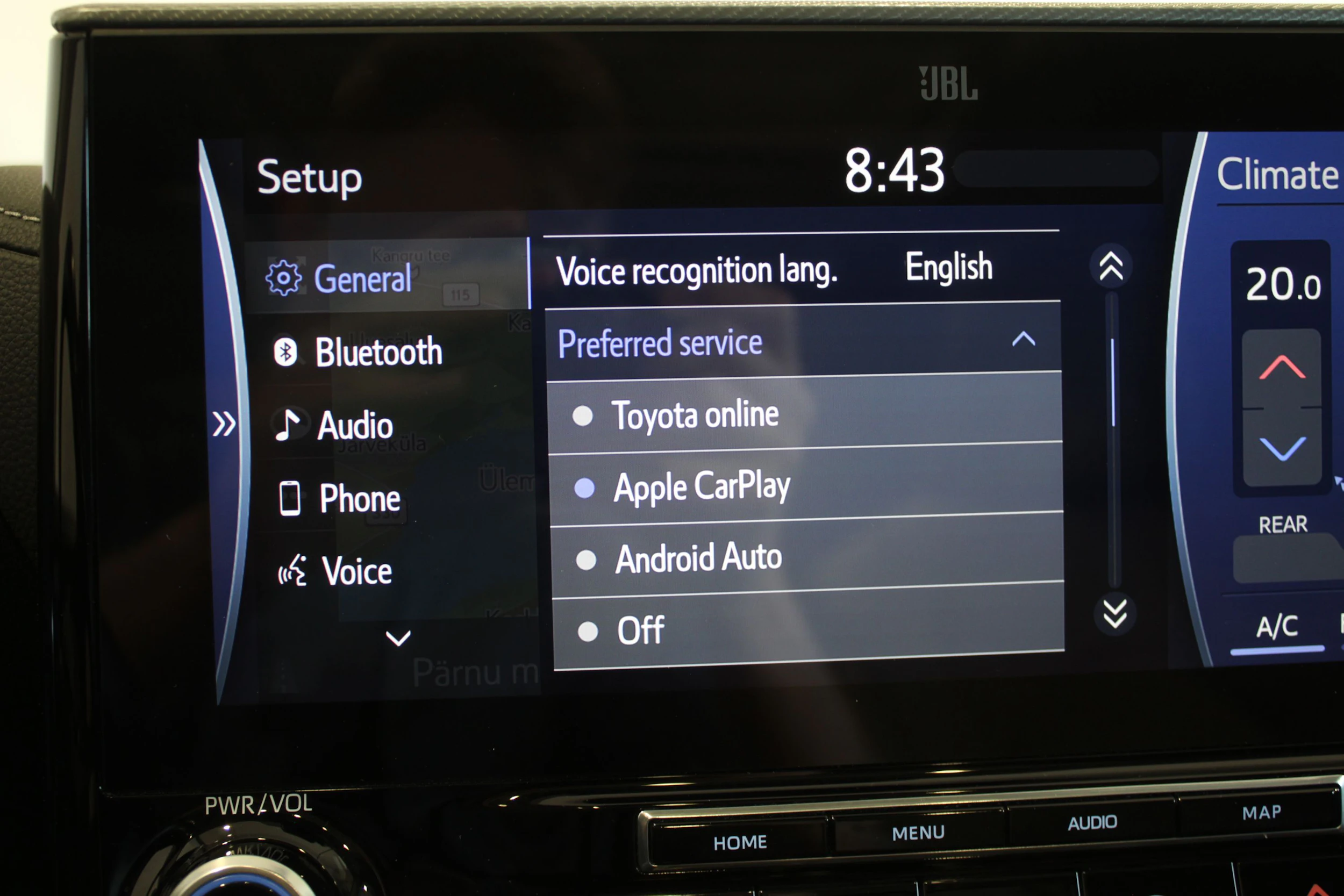 met. hopea Toyota Highlander 2021 kuva 20.