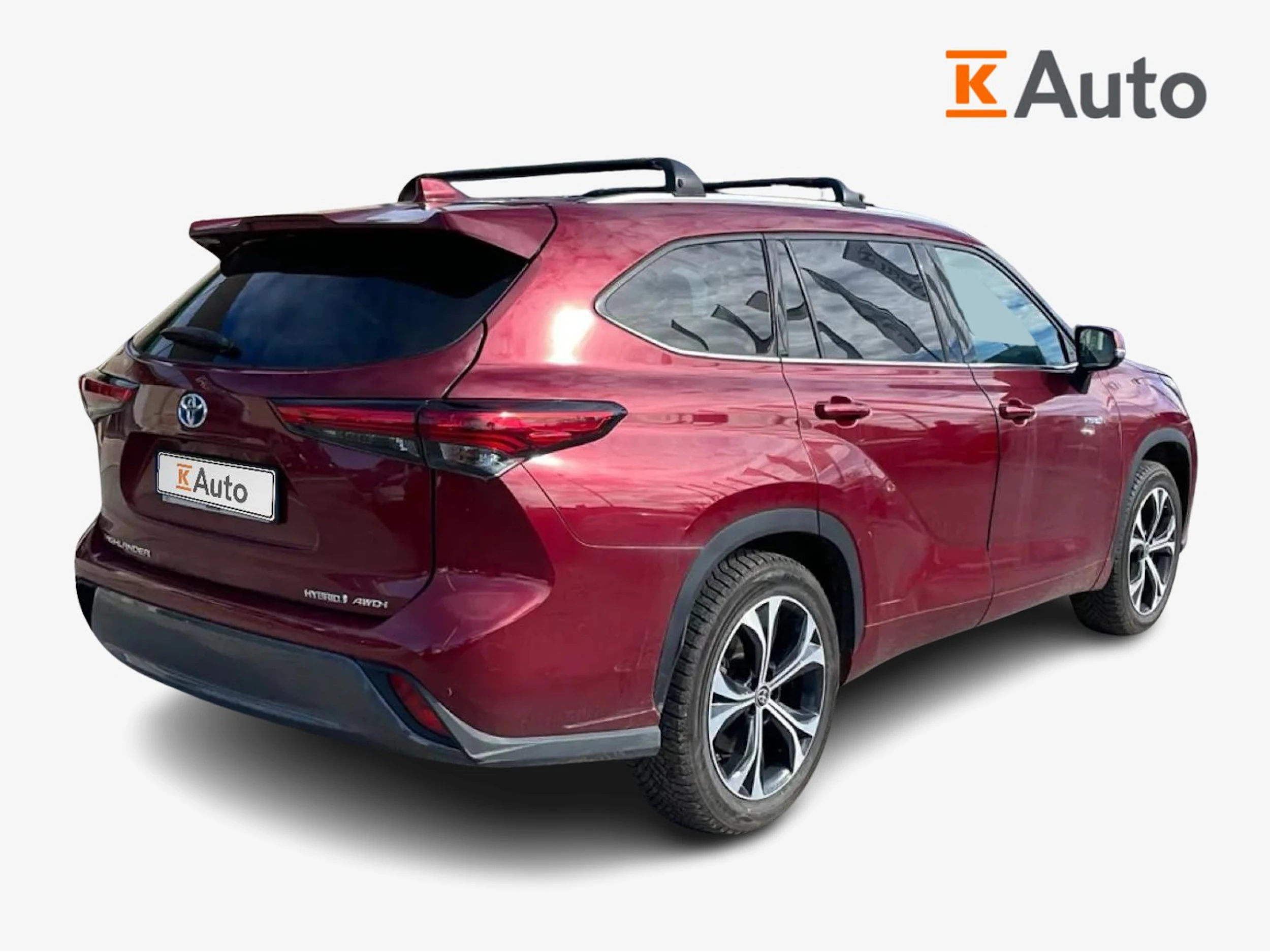 met. punainen Toyota Highlander 2022 kuva 6.