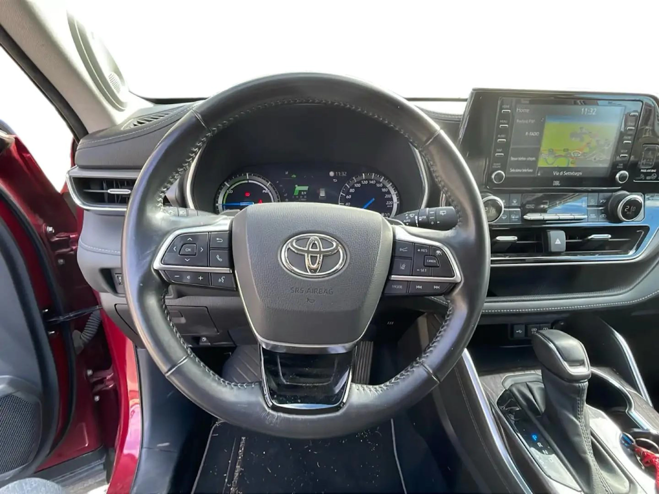 met. punainen Toyota Highlander 2022 kuva 10.