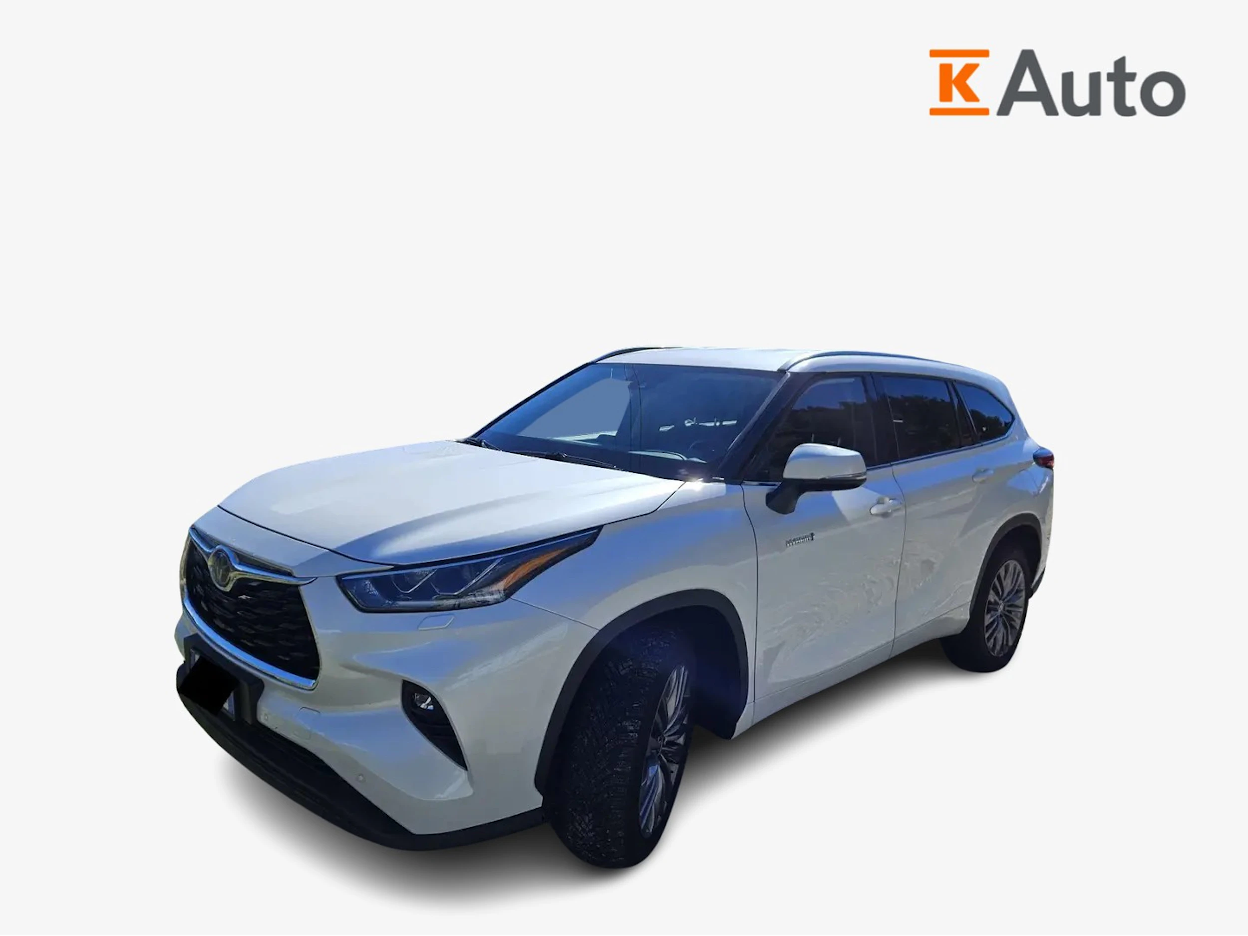 valkoinen Toyota Highlander 2022 kuva 1.