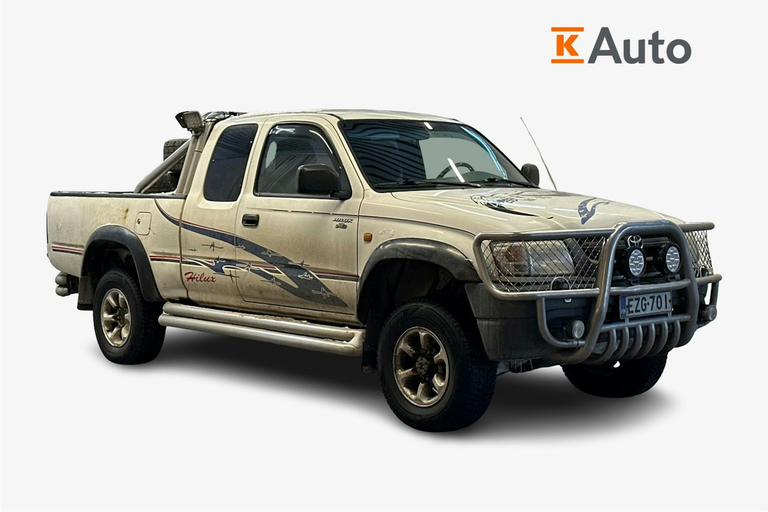 valkoinen Toyota Hilux 2002 kuva 1.