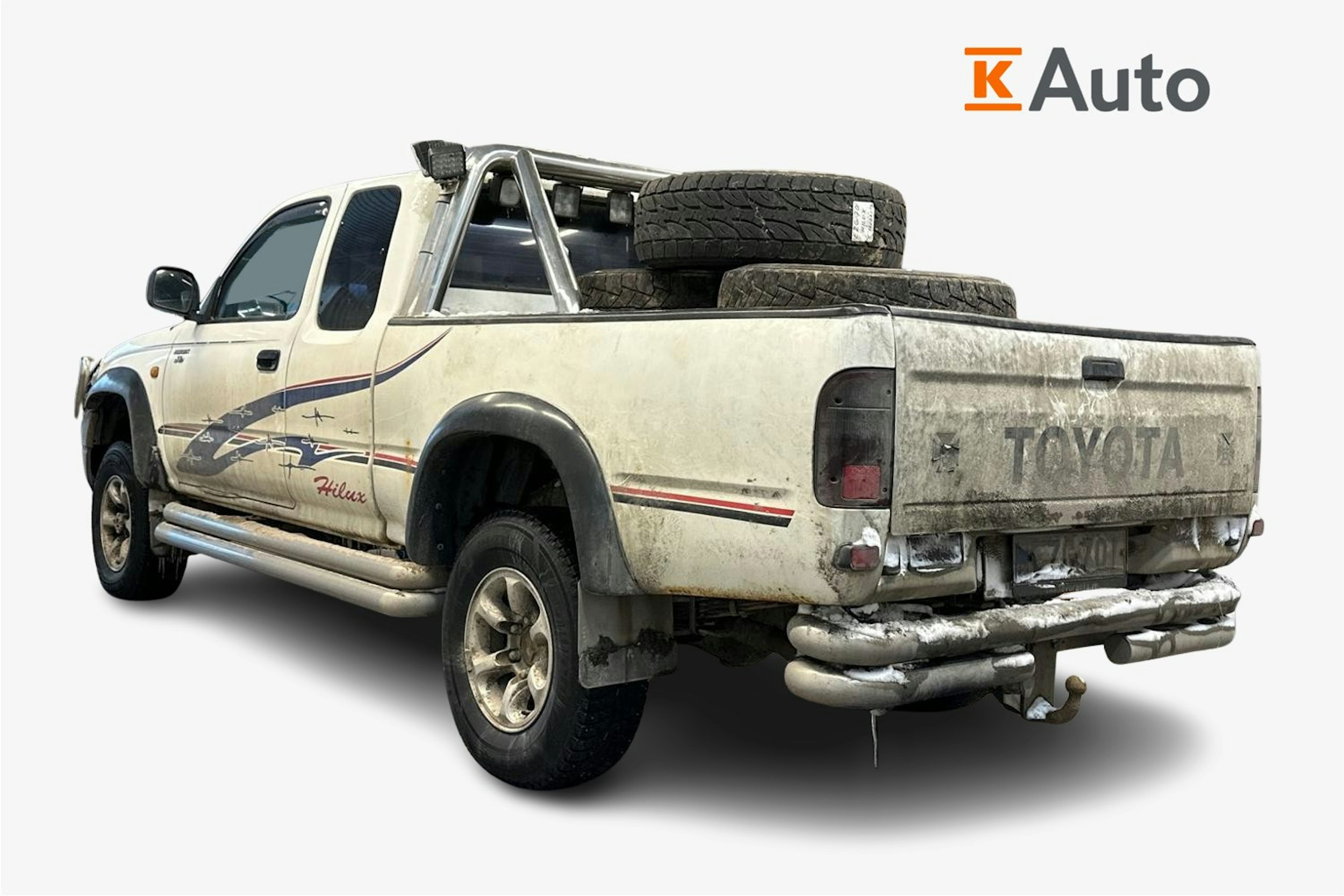 valkoinen Toyota Hilux 2002 kuva 2.