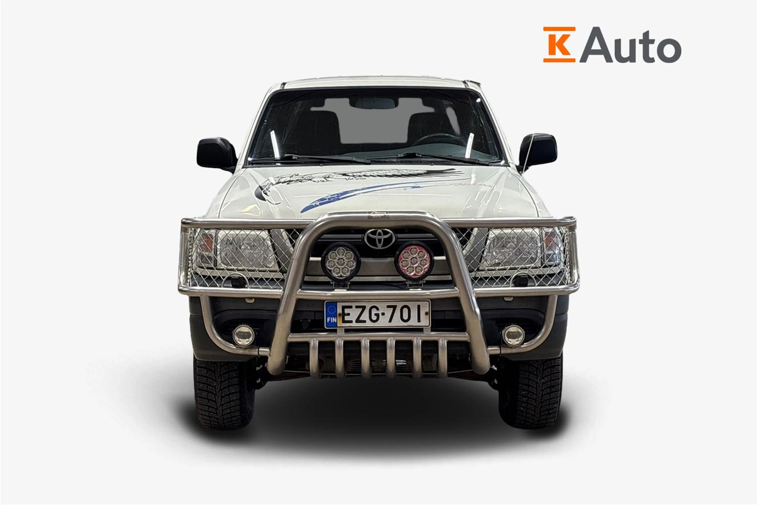 valkoinen Toyota Hilux 2002 kuva 4.