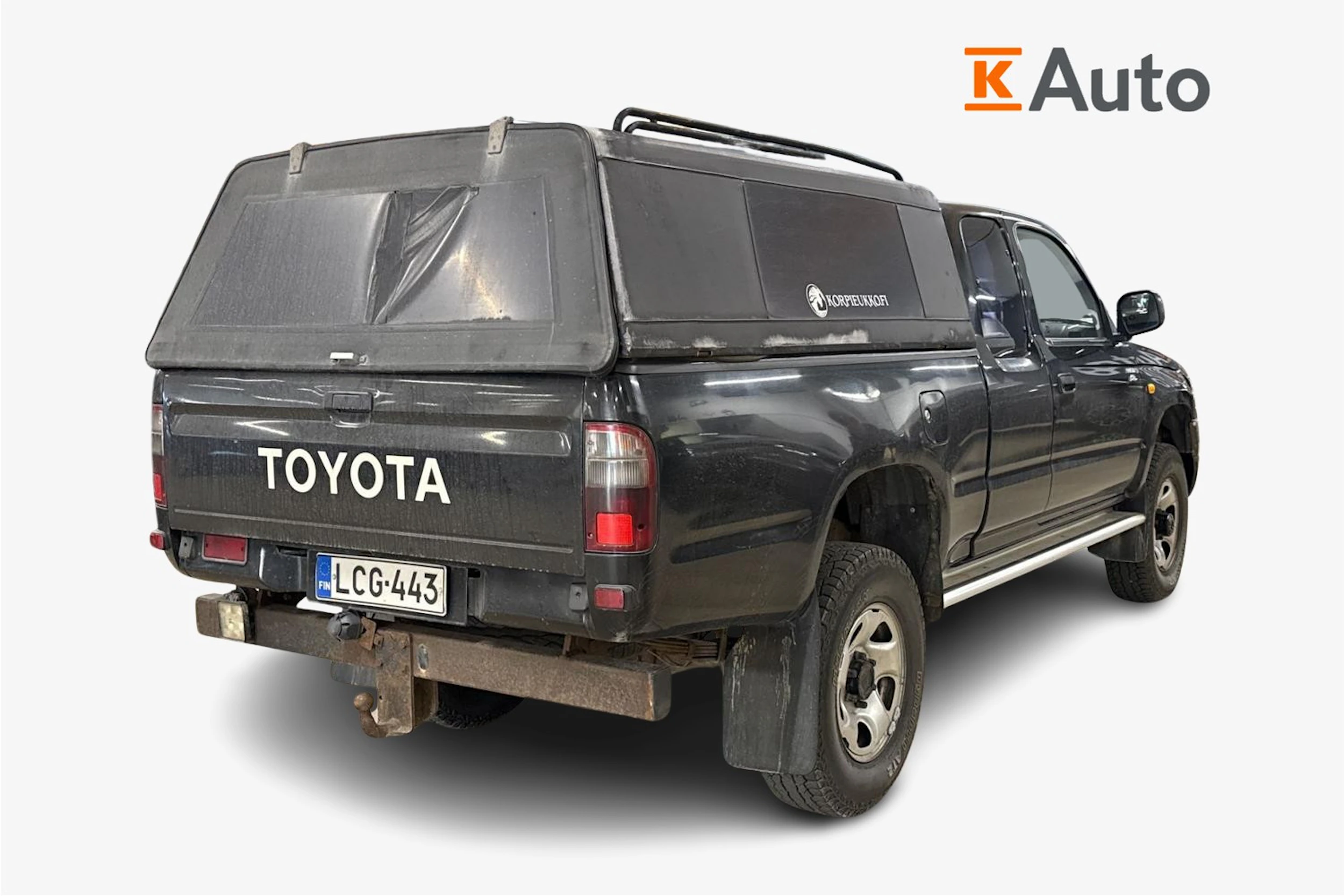 musta Toyota Hilux 2003 kuva 3.