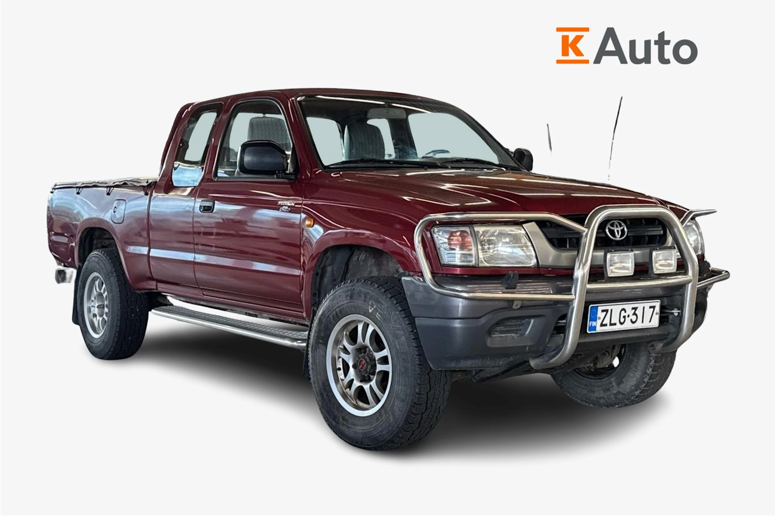 punainen Toyota Hilux 2004 kuva 1.
