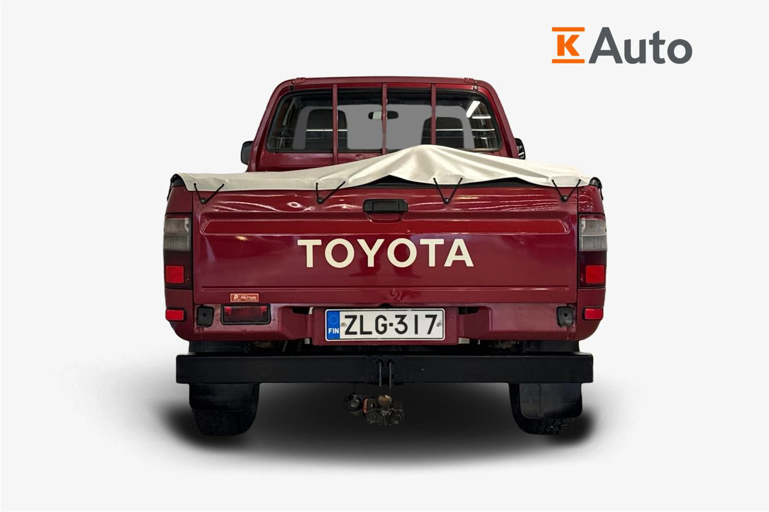 punainen Toyota Hilux 2004 kuva 4.