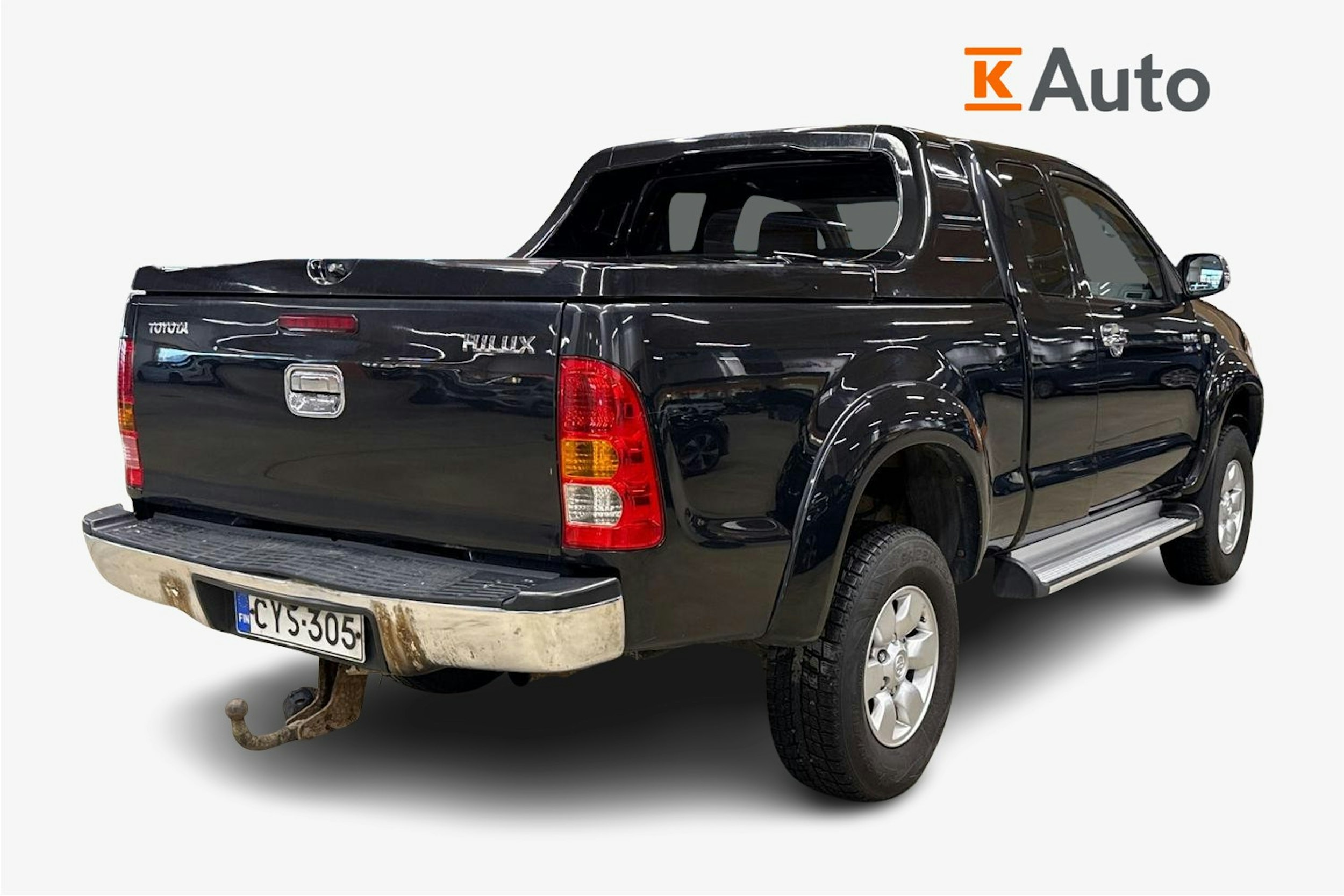 musta Toyota Hilux 2006 kuva 3.