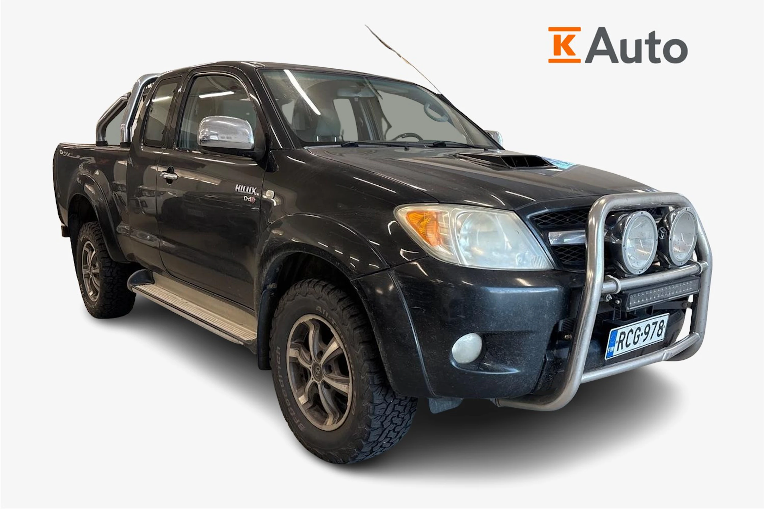 musta Toyota Hilux 2007 kuva 1.
