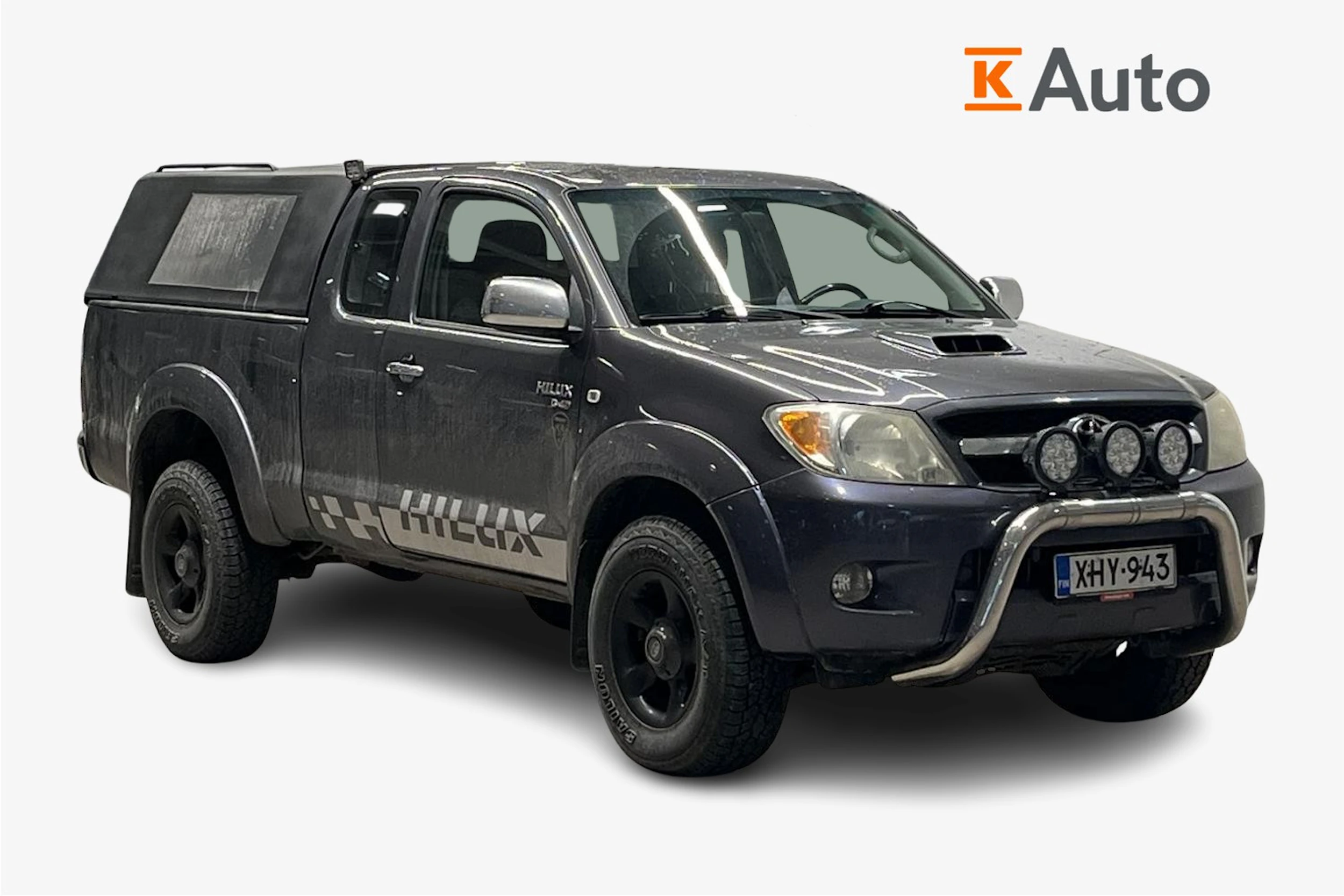 Harmaa Toyota Hilux 2007 kuva 1.