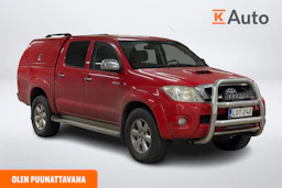 punainen Toyota Hilux 2009 kuva 1.
