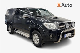musta Toyota Hilux 2009 kuva 1.