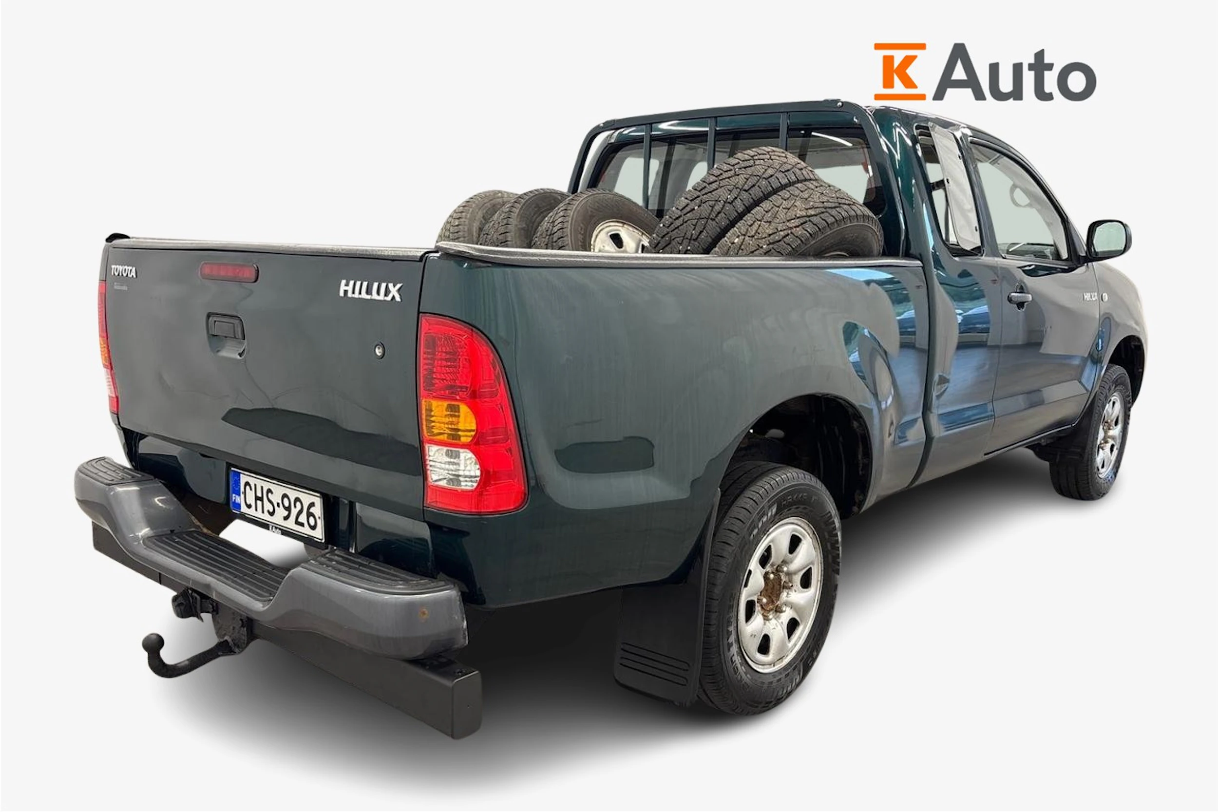 vihreä Toyota Hilux 2011 kuva 2.