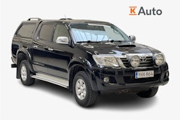musta Toyota Hilux 2011 kuva 1.