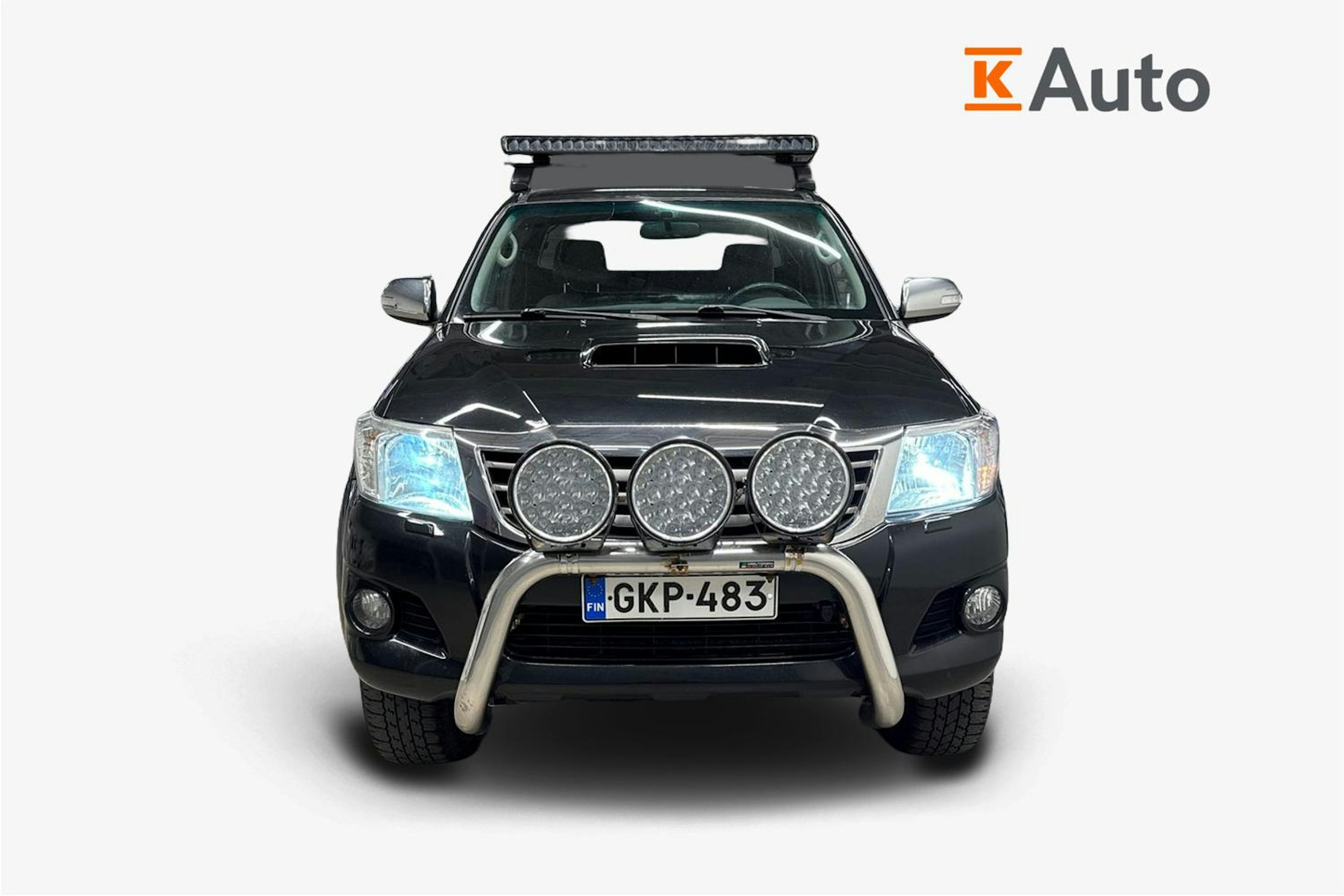 musta Toyota Hilux 2012 kuva 4.