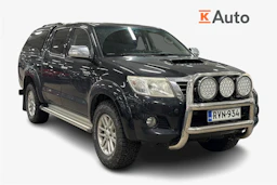 musta Toyota Hilux 2012 kuva 1.