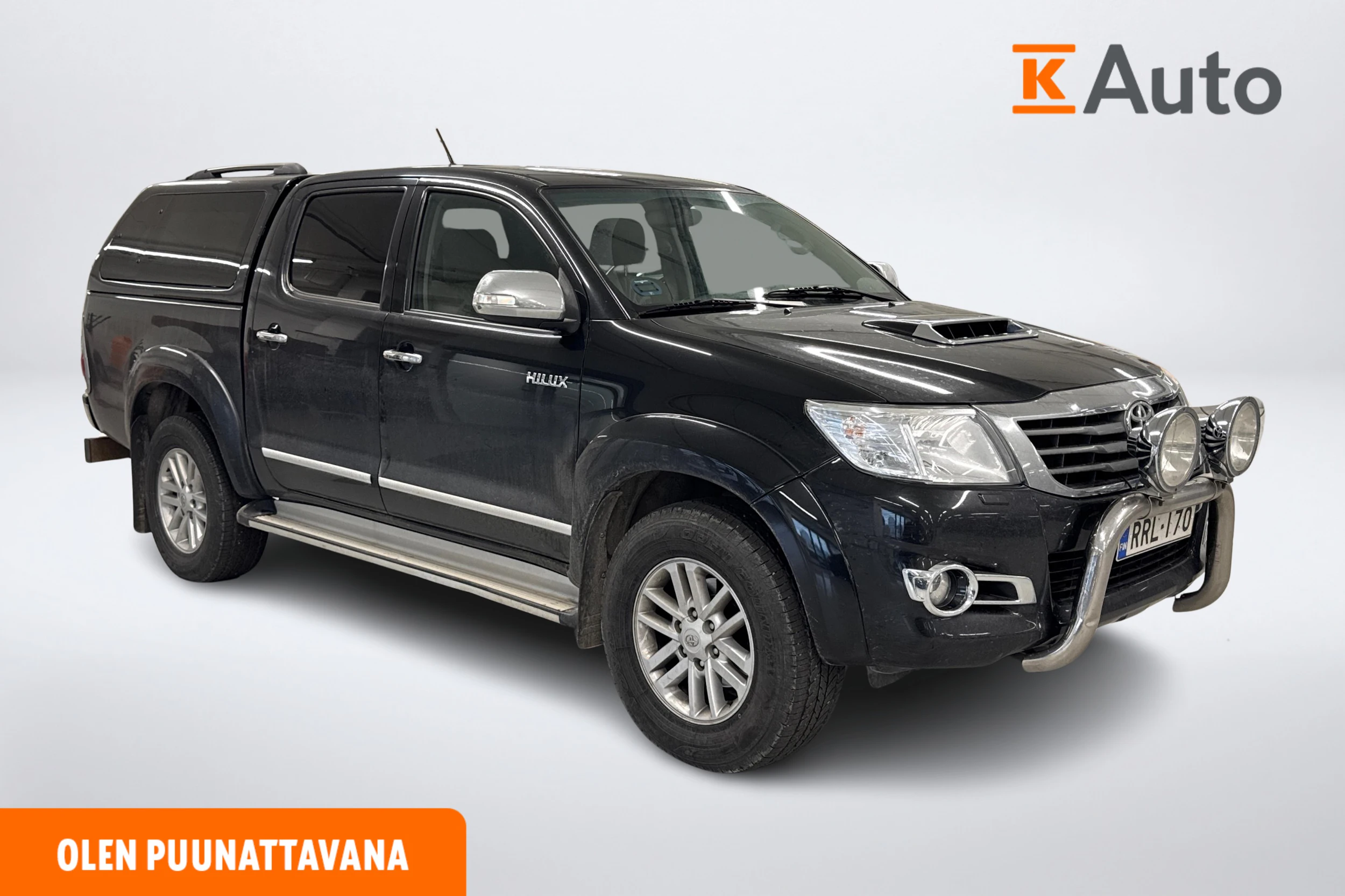 musta Toyota Hilux 2013 kuva 1.