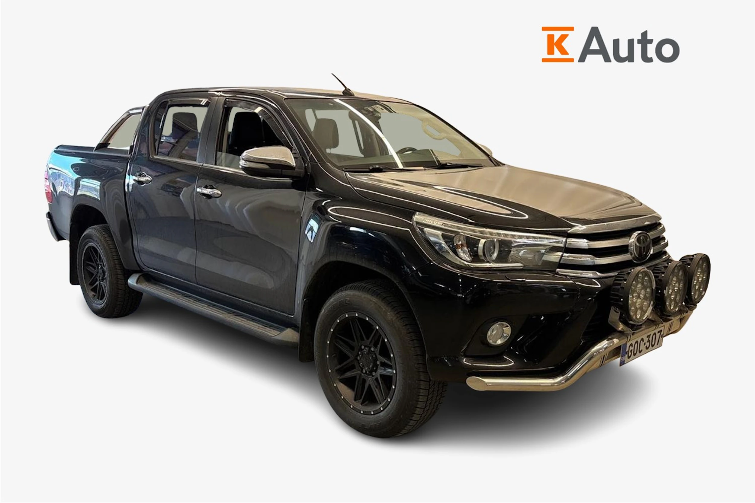 met. musta Toyota Hilux 2016 kuva 1.