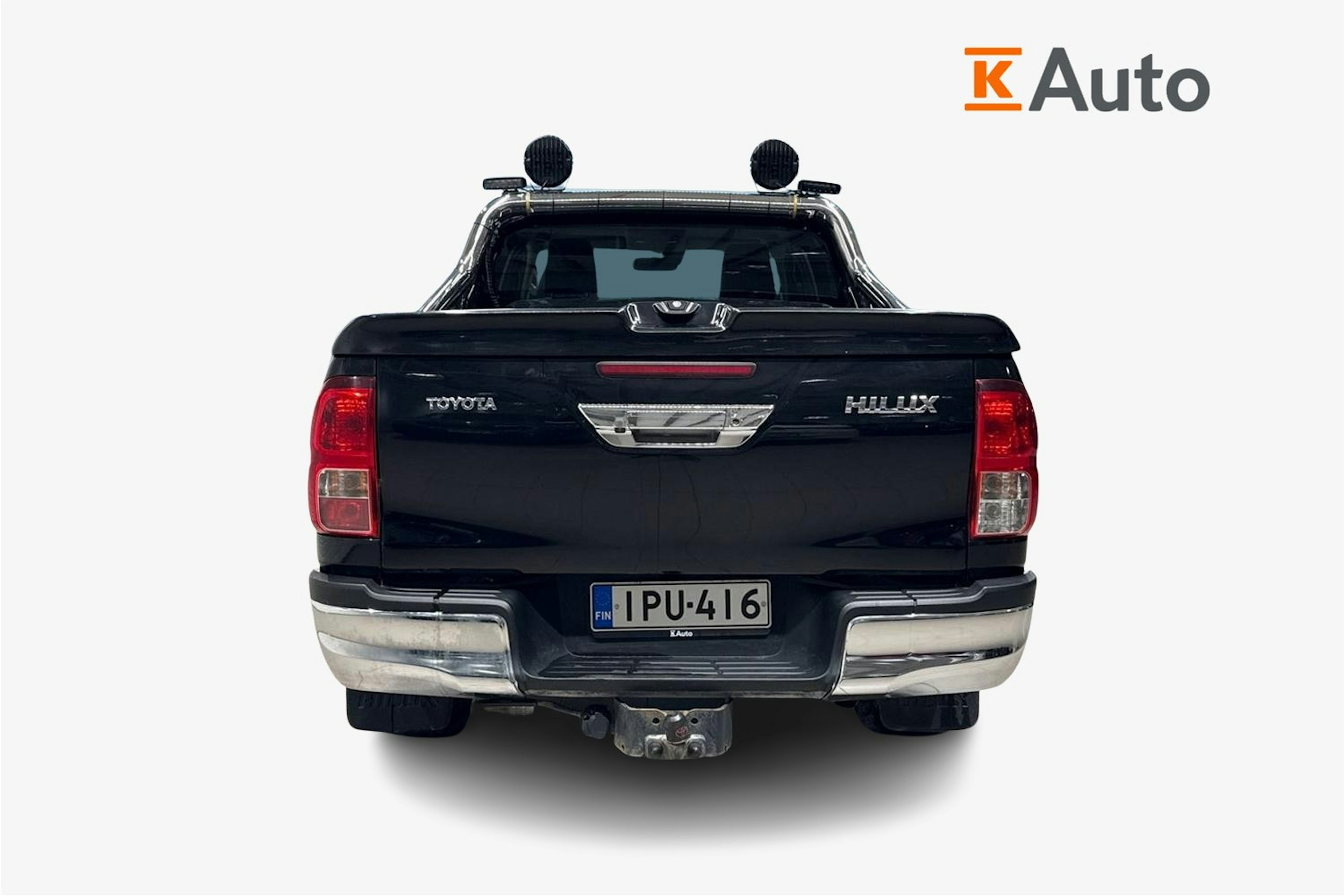 musta Toyota Hilux 2016 kuva 3.