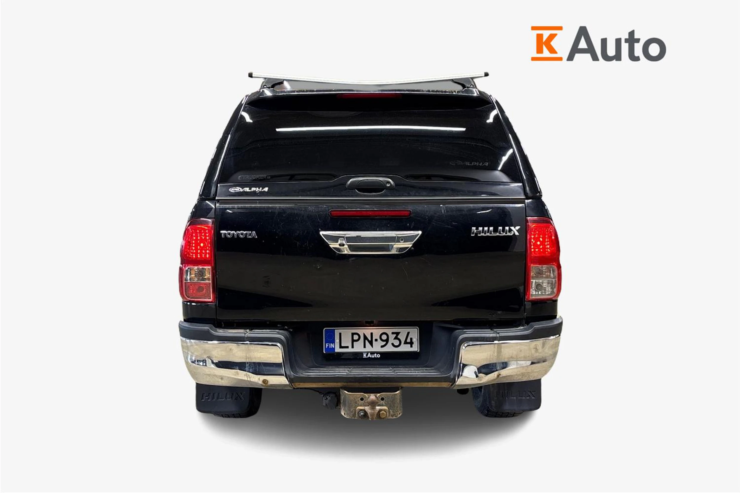 musta Toyota Hilux 2016 kuva 4.