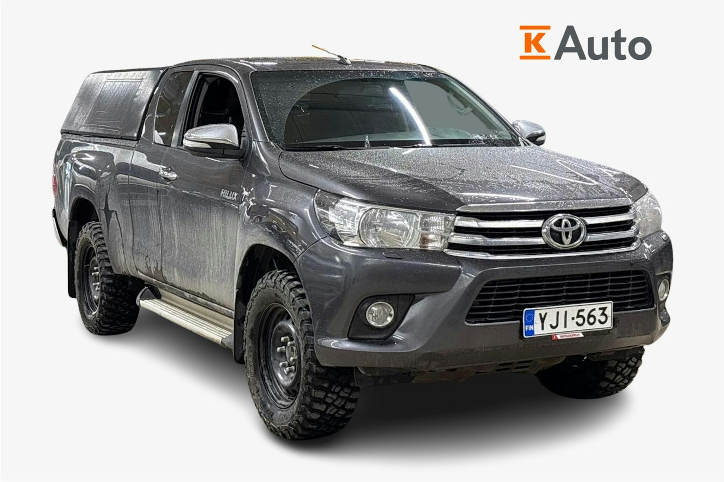 met. harmaa Toyota Hilux 2016 kuva 1.