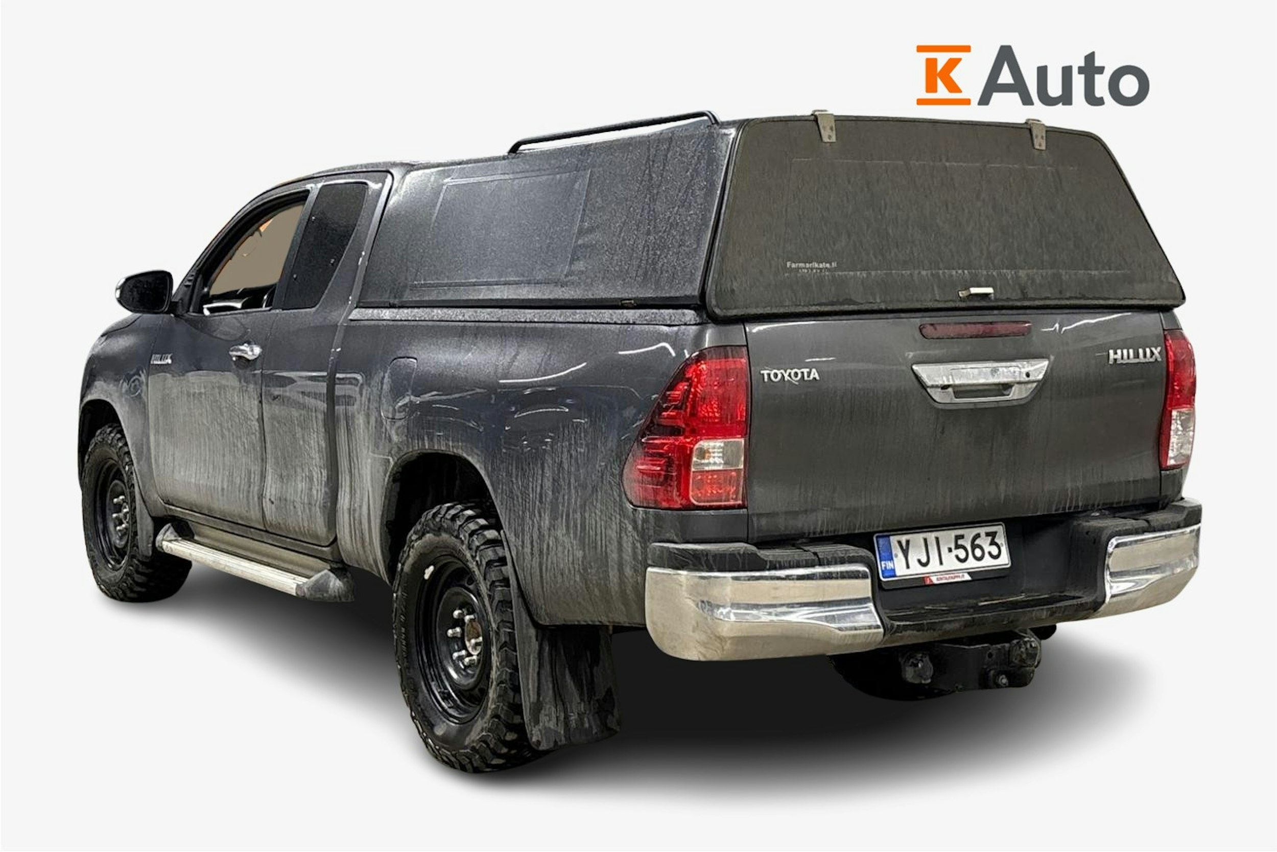 met. harmaa Toyota Hilux 2016 kuva 2.