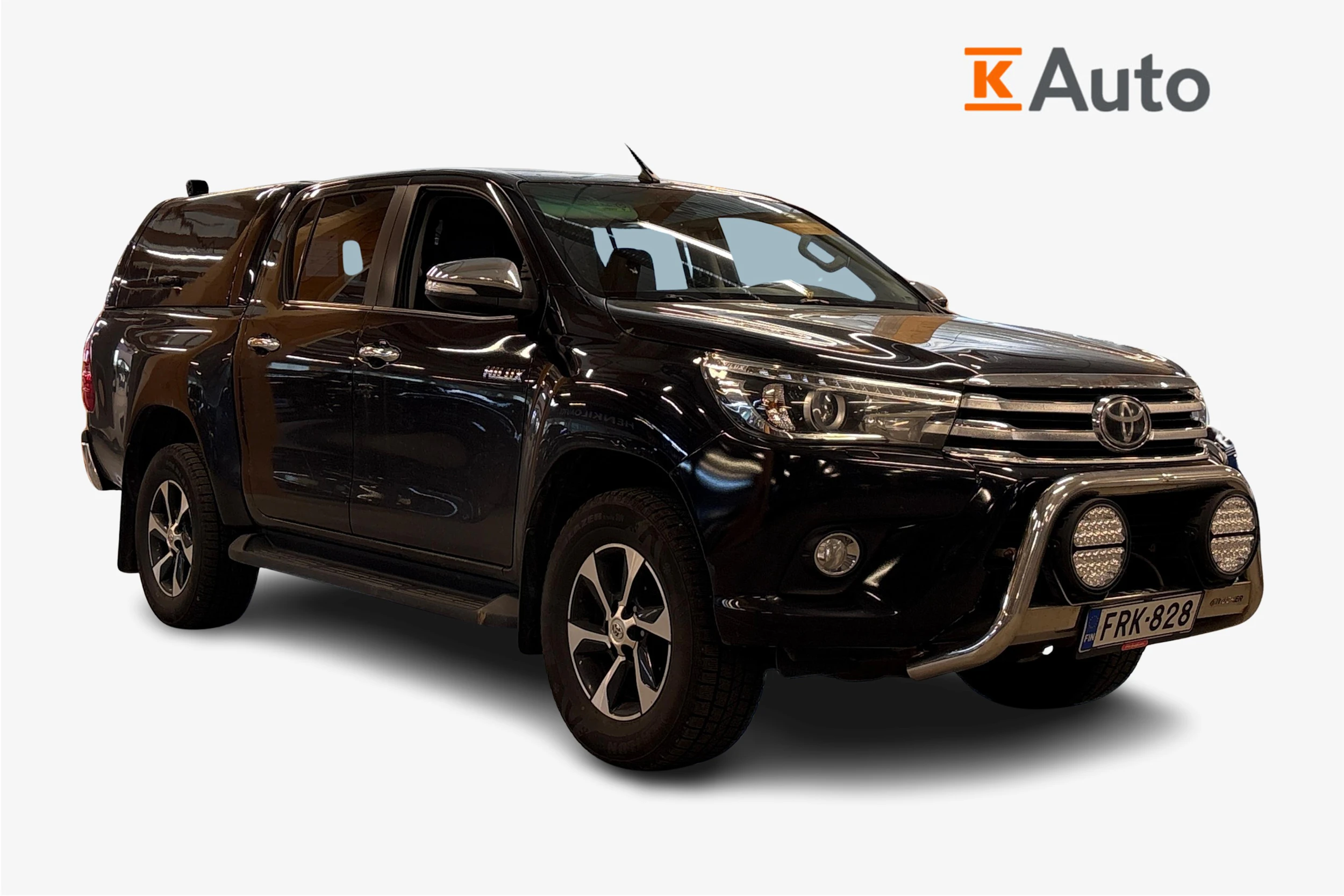 musta Toyota Hilux 2017 kuva 1.