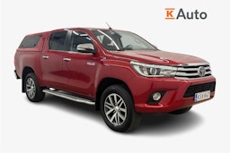 punainen Toyota Hilux 2017 kuva 1.