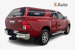 punainen Toyota Hilux 2017 kuva 2.