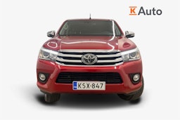 punainen Toyota Hilux 2017 kuva 5.