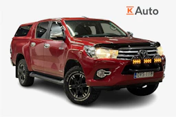 punainen Toyota Hilux 2017 kuva 1.