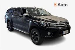 musta Toyota Hilux 2017 kuva 1.