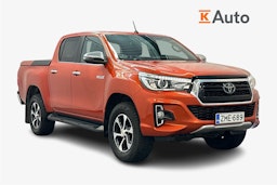 oranssi Toyota Hilux 2018 kuva 1.
