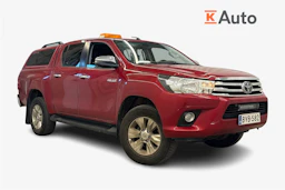 punainen Toyota Hilux 2019 kuva 1.