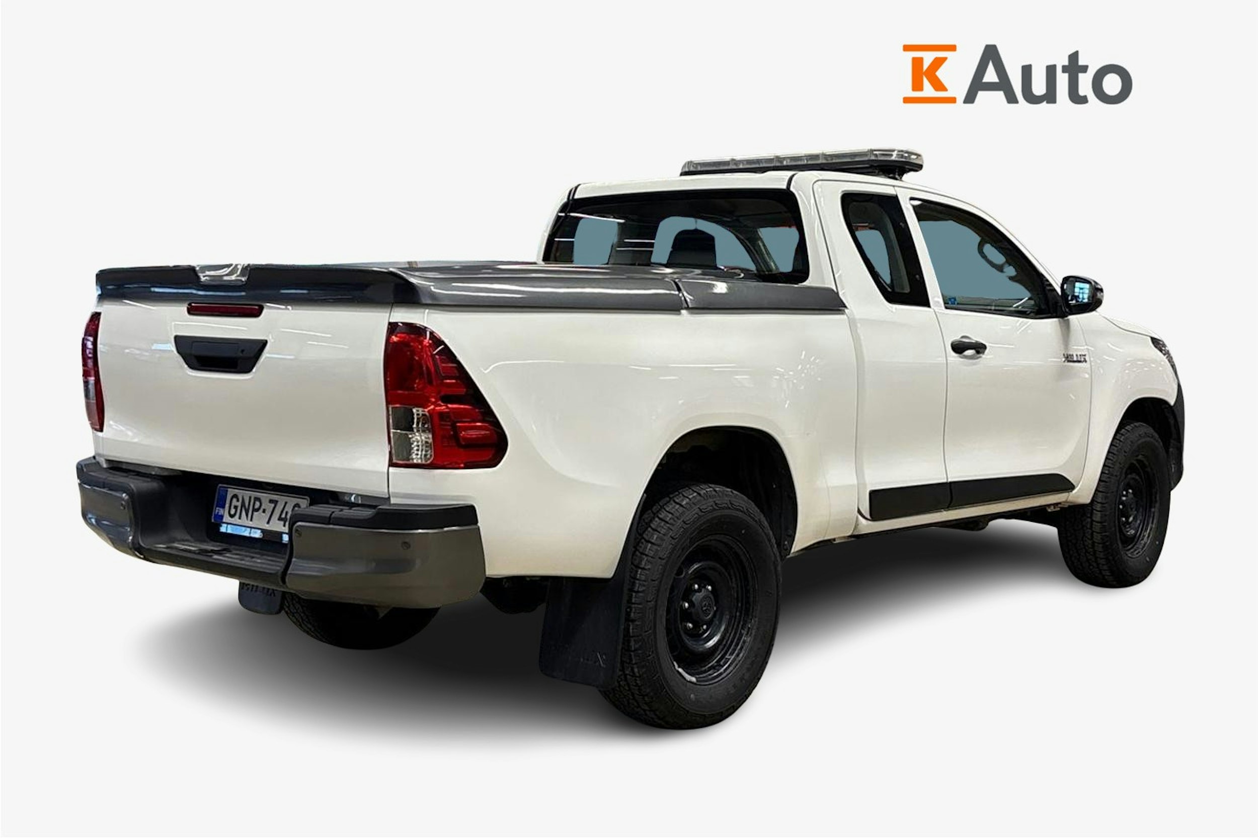 valkoinen Toyota Hilux 2019 kuva 3.