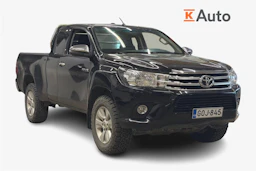 musta Toyota Hilux 2020 kuva 1.