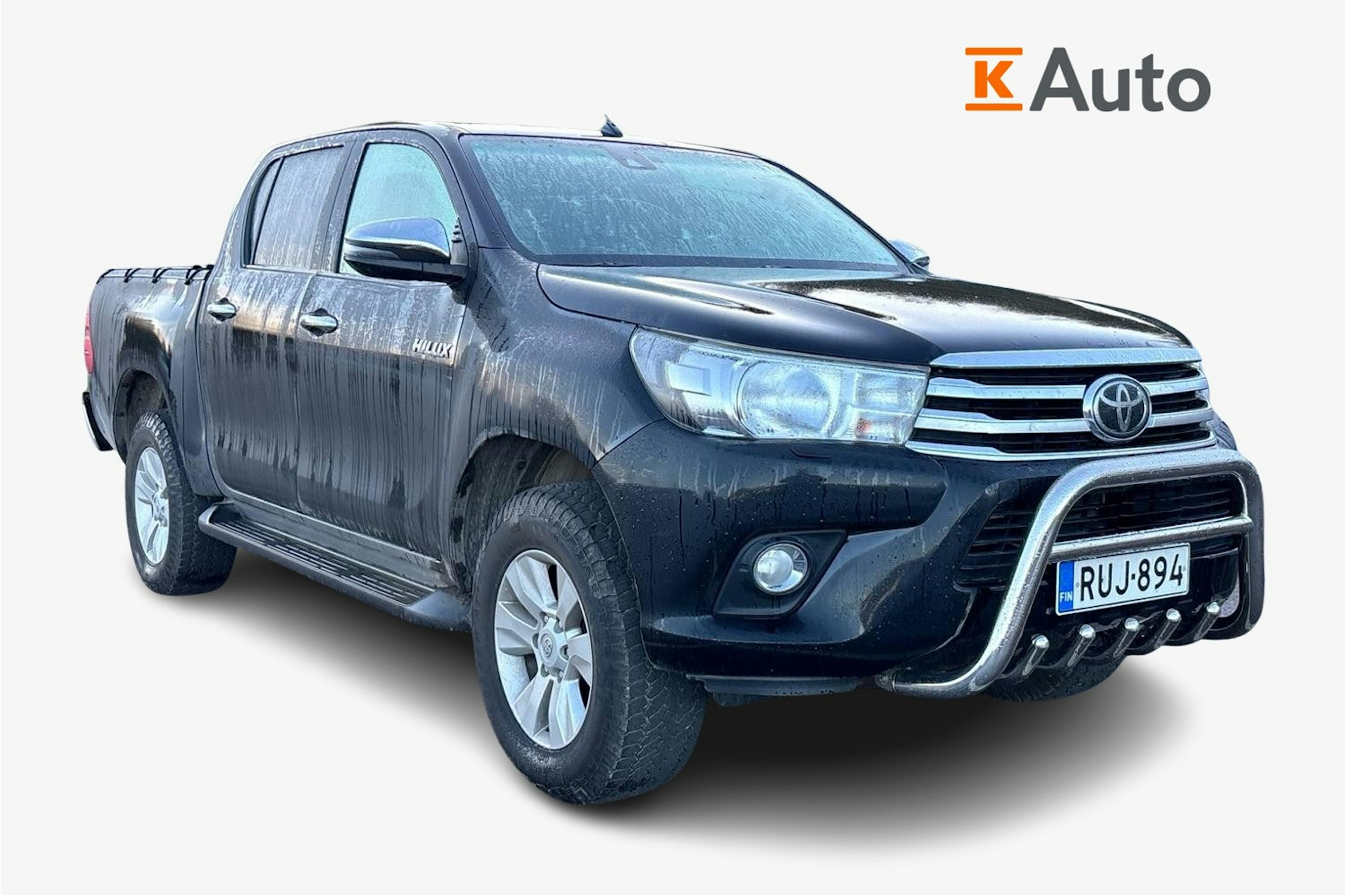 musta Toyota Hilux 2020 kuva 1.