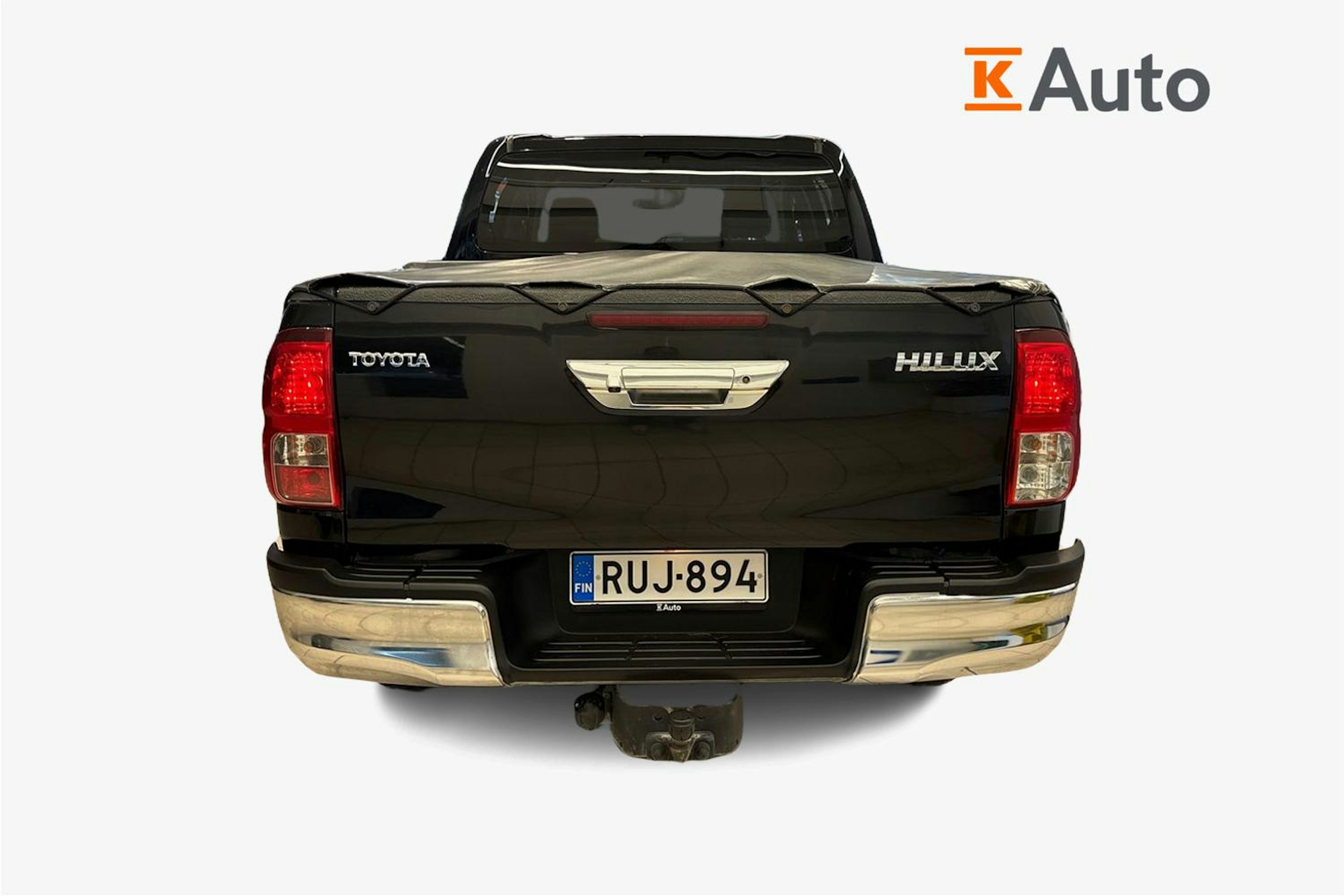 musta Toyota Hilux 2020 kuva 3.