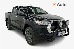 musta Toyota Hilux 2021 kuva 1.
