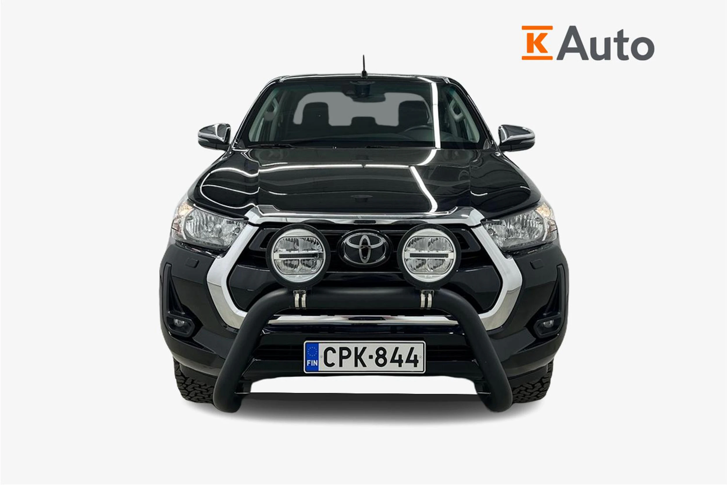 musta Toyota Hilux 2021 kuva 4.