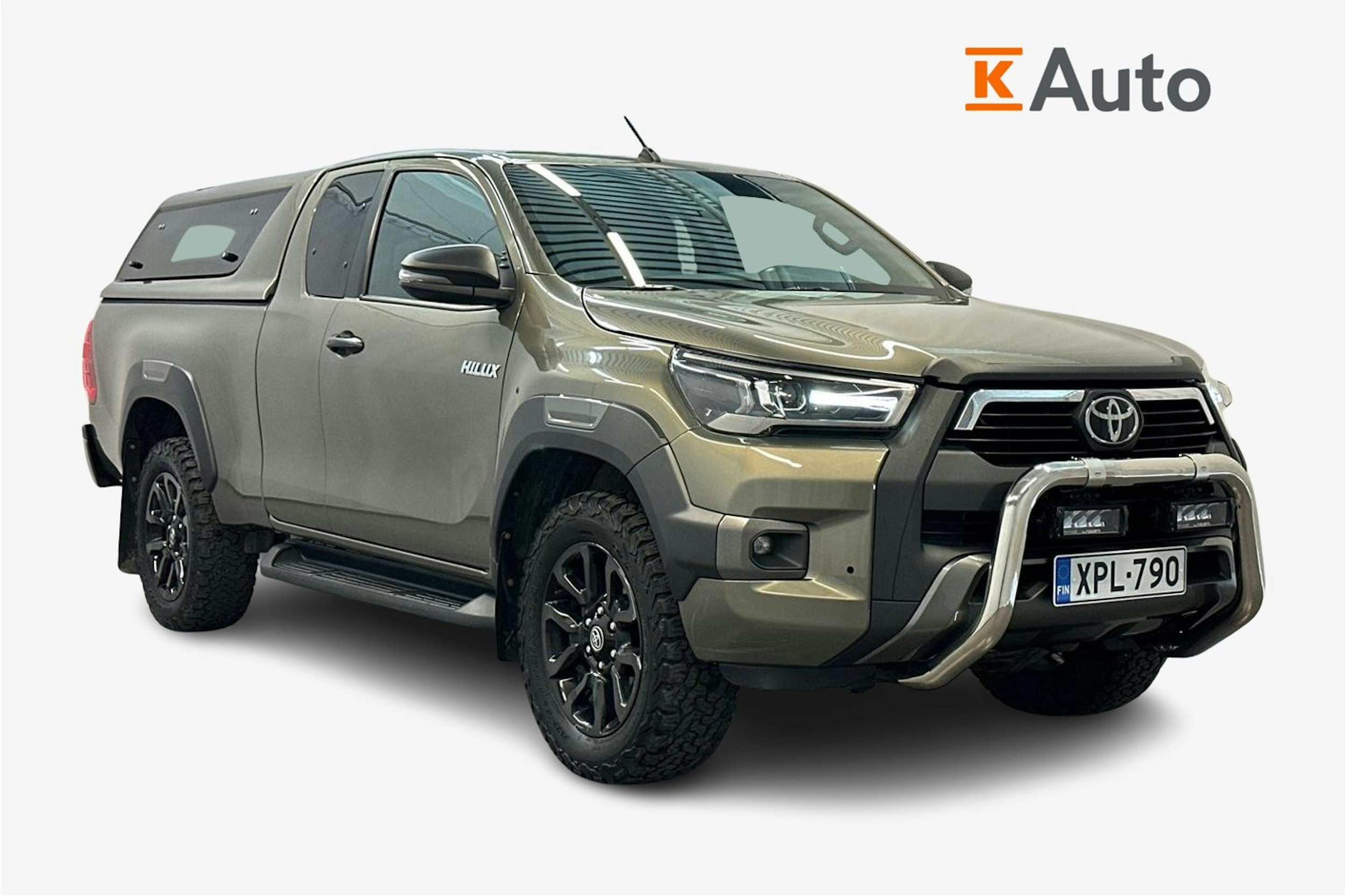 ruskea (beige) Toyota Hilux 2021 kuva 1.