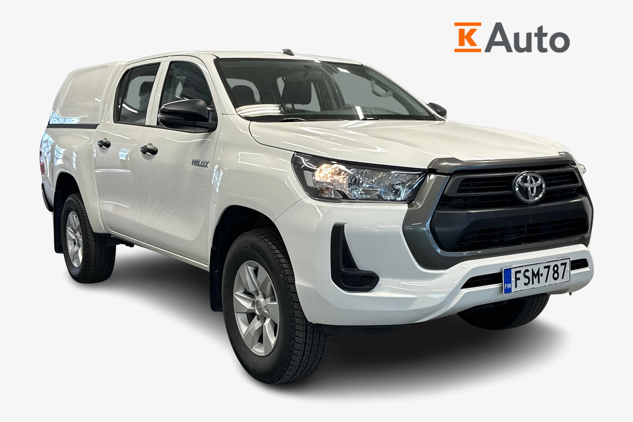 valkoinen Toyota Hilux 2022 kuva 1.