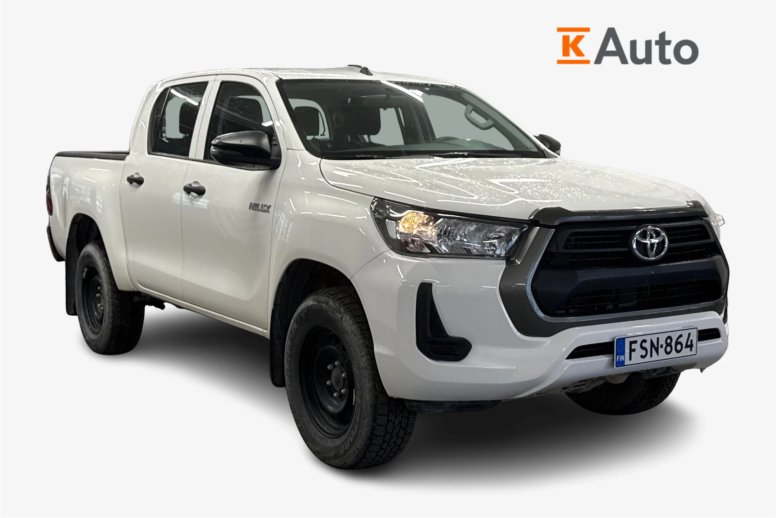 valkoinen Toyota Hilux 2022 kuva 1.