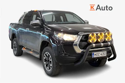 musta Toyota Hilux 2022 kuva 1.