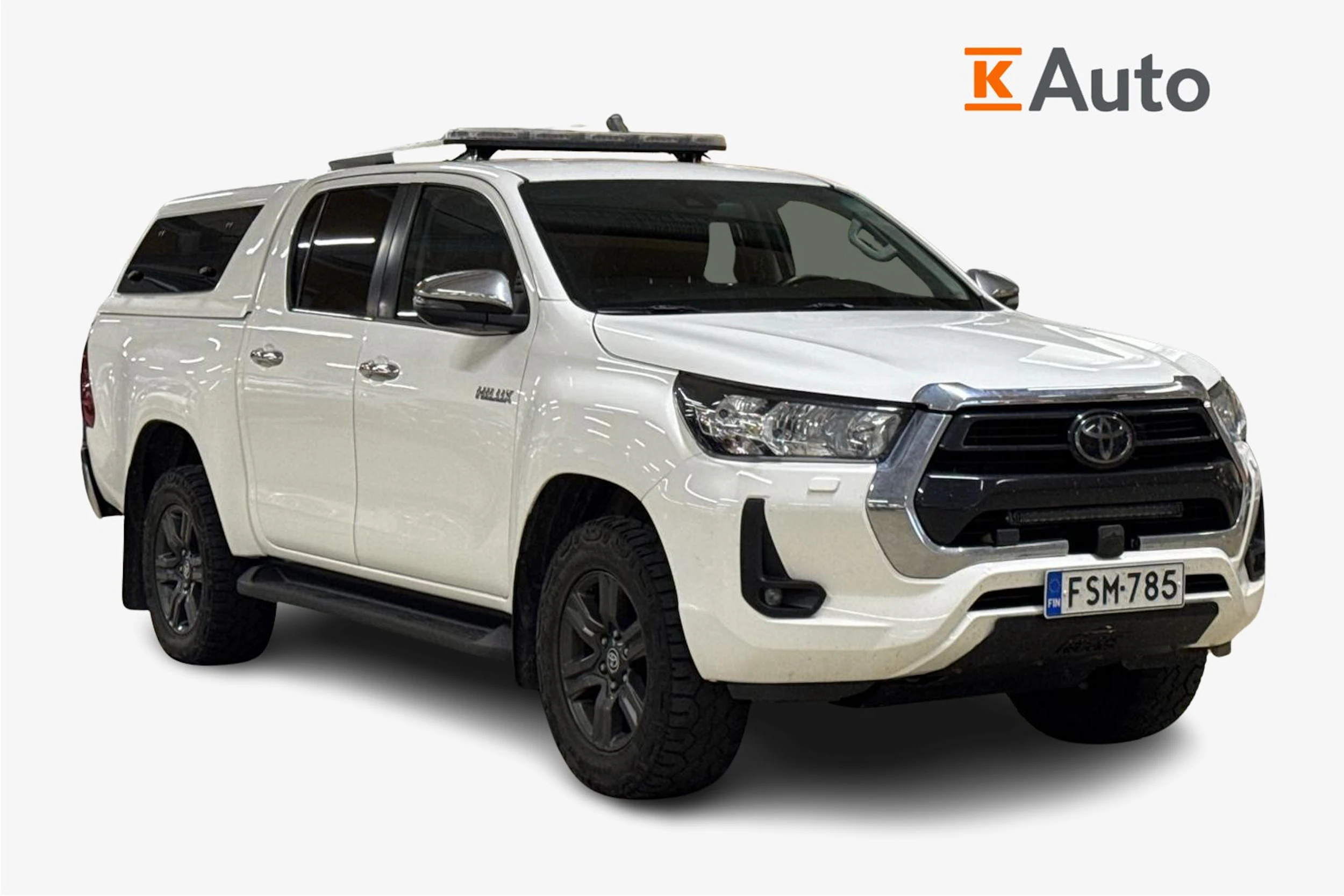 valkoinen Toyota Hilux 2023 kuva 1.