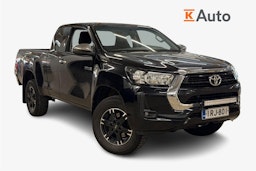 musta Toyota Hilux 2023 kuva 1.