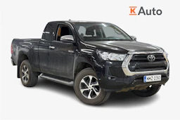 musta Toyota Hilux 2023 kuva 1.