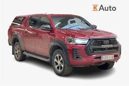 punainen Toyota Hilux 2023 kuva 1.